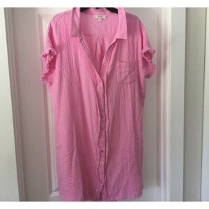Umgee XL Shirt Dress NWOT